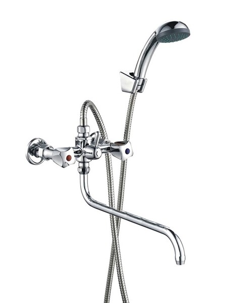 Смеситель Ванна 1/2 м/к (сборный) ПСМ-150-К/03 Лючия СТАНДАРТ-Б тип См-ВУДРНШлА