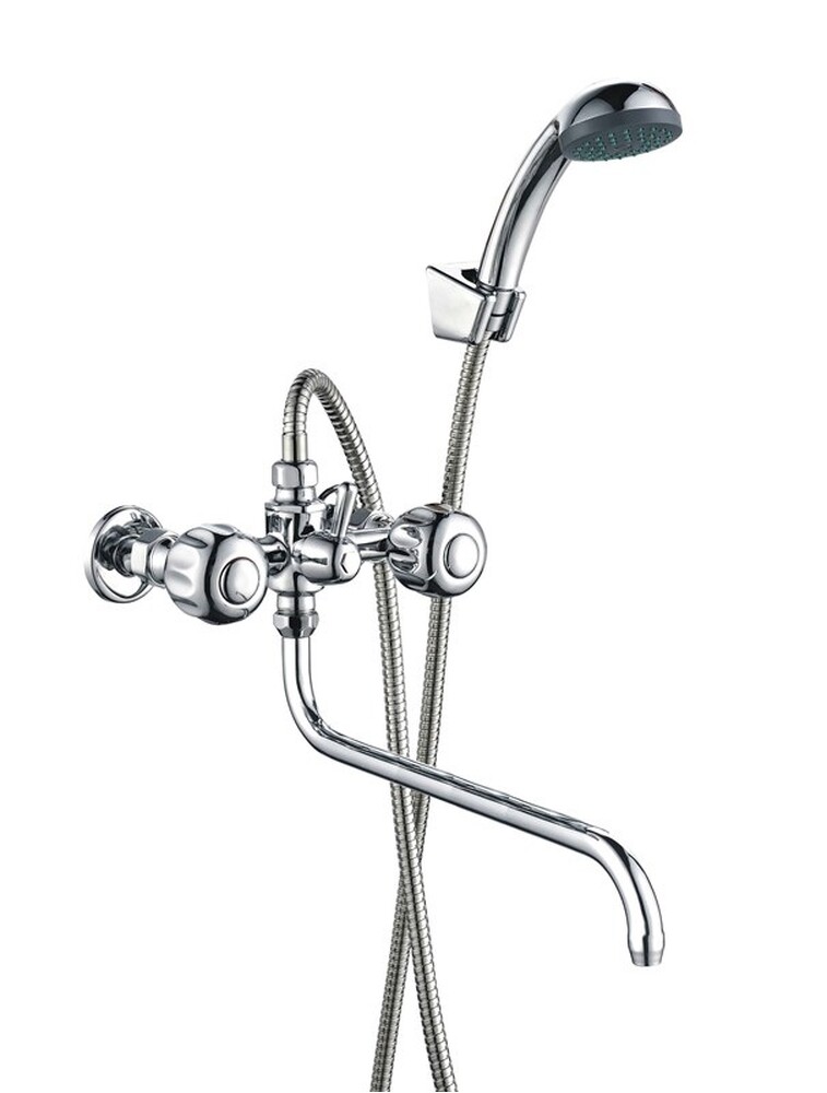 Смеситель Ванна 1/2 м/к (сборный) ПСМ-150-К/30 Тыква СТАНДАРТ-Б тип См-ВУДРНШлР