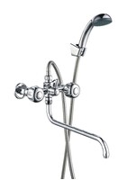 Смеситель Ванна 1/2 м/к (сборный) ПСМ-150-К/30 Тыква СТАНДАРТ-Б тип См-ВУДРНШлР