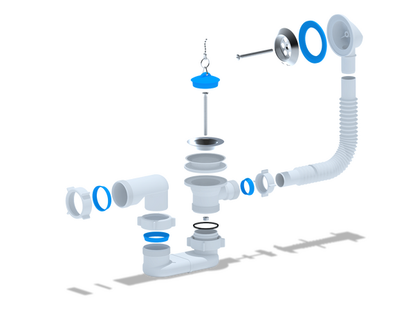 E050 Обвязка д/ванны АНИ Пласт 1 1/2"*40*50