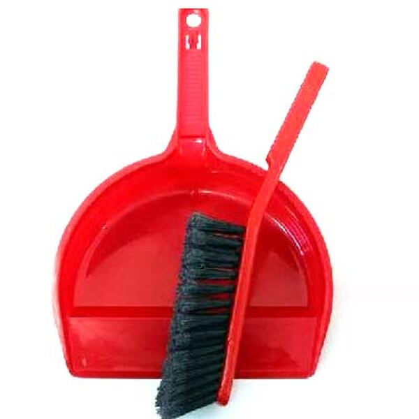 Совок, щетка-сметка цв.микс   (Мульти-Пласт 2000)