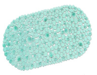 Коврик на присосках "КАМУШКИ" 69*36см зеленый BR-6936