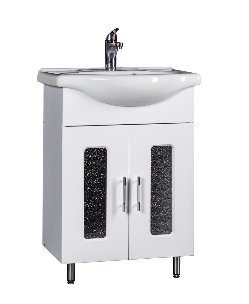 Подстолье SANTREK HOME "Идеал" (Белый) под умывальник "Элегия-60" 550х800х346