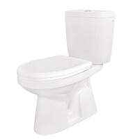 Унитаз-компакт "Анимо" (в пол, с 2-кн. арм., нижн. подв., сиденье дюро) 1WH302133