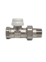 Клапан VALTEC термостатич., для радиатора, прямой 1/2" (VT.032.N.04) (под термоголовку)