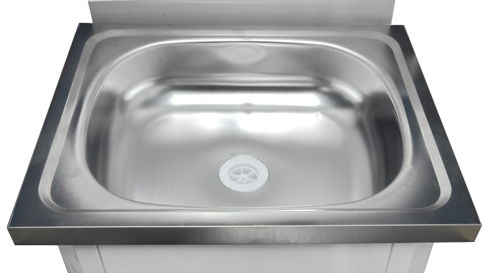 Умывальник "Весна" без ЭВН (мойка Нержавейка 40*50,бак 17л) белый