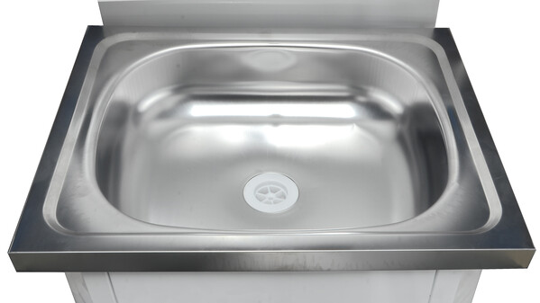 Умывальник "Весна" без ЭВН (мойка Нержавейка 40*50,бак 17л) белый