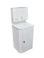 Умывальник "Весна" с ЭВН (мойка Пластик 40*50, бак 17л) 1,25кВт белый