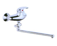 Смеситель Ванна Lemen 40 картридж L-нос (S 27818) латунь