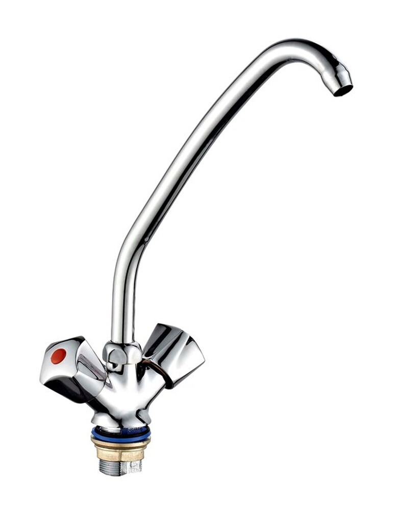 Смеситель Кухня 1/2 м/к на гайке ПСМ-120-К/03 Лючия СТАНДАРТ-Б тип См-МДЦБр