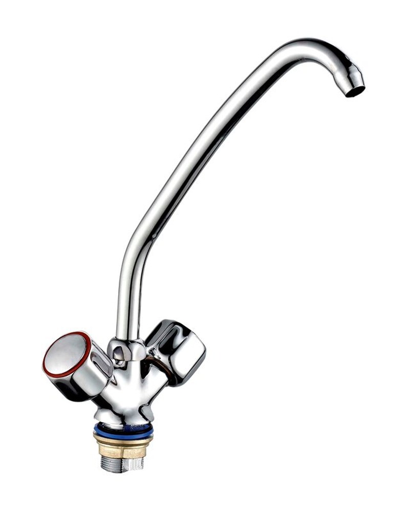 Смеситель Кухня 1/2 м/к на гайке ПСМ-120-К/06 Дория СТАНДАРТ-Б тип См-МДЦБр