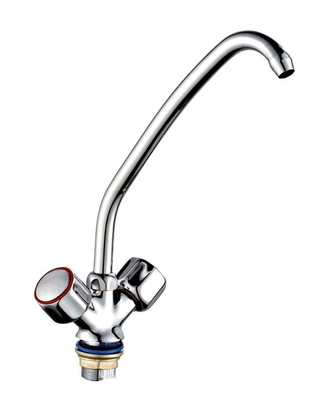 Смеситель Кухня 1/2 м/к на гайке ПСМ-120-К/06 Дория СТАНДАРТ-Б тип См-МДЦБр