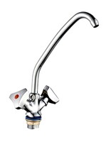 Смеситель Кухня 1/2 м/к на гайке ПСМ-120-К/80 Пермь СТАНДАРТ-Б тип См-МДЦБр