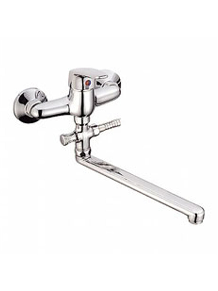 2116 Смеситель Ванна LEDEME шар. d-35 дл. нос