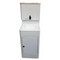 Умывальник "Весна" МИНИ без ЭВН (мойка Пластик 42*37, бак 11л) белый