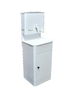 Умывальник "Весна" МИНИ с ЭВН (мойка Пластик 42*37, бак 11л) 1,25кВт белый