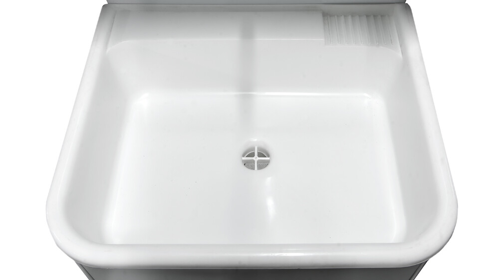 Умывальник "Весна" МИНИ с ЭВН (мойка Пластик 42*37, бак 11л) 1,25кВт белый