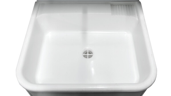 Умывальник "Весна" МИНИ с ЭВН (мойка Пластик 42*37, бак 11л) 1,25кВт белый