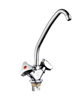 Смеситель Кухня 1/2 м/к на гайке ПСМ-117-К/80 Пермь СТАНДАРТ-Б тип См-МДЦБр