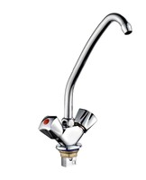 Смеситель Кухня 1/2 м/к на гайке ПСМ-117-К/03 Лючия СТАНДАРТ-Б тип См-МДЦБр