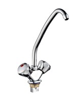 Смеситель Кухня 1/2 м/к на гайке ПСМ-117-К/04 Мария СТАНДАРТ-Б тип См-МДЦБр