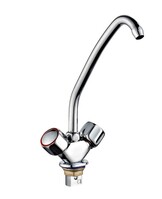 Смеситель Кухня 1/2 м/к на гайке ПСМ-117-К/06 Дория СТАНДАРТ-Б тип См-МДЦБр