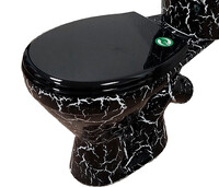 Унитаз (чаша) Rosa "Элегант" Черный Кракелюр г.Киров