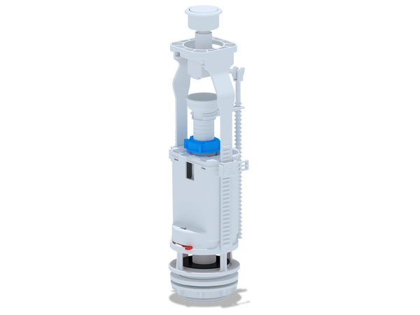 WC7010 Сливной механизм АНИ Пласт белая кнопка