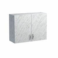 Шкаф для посуды 60 цвет Карара SANTREK HOME (ЛДСП)