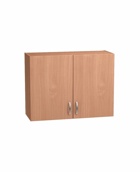 Шкаф для посуды 80 цвет Бук (под сушку) SANTREK HOME (ЛДСП)