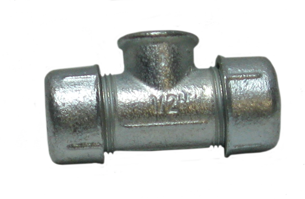 AGA Тройник зажимной TK 1/2" (внутр.резьба)