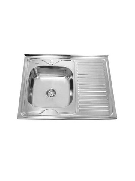 Мойка нерж 600х800 т.0,4 левая Китай