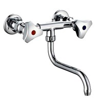 Смеситель Кухня 1/2 м/к СТЕНА ПСМ-108-К/80 Пермь СТАНДАРТ-Б настенный тип См-МДРНр