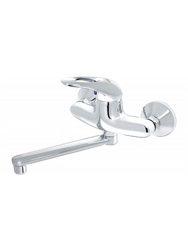 К9105-953 Смеситель Кухня "ВАРИОН" СТЕНА шар. d 35 плоский излив WERDER