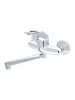 К9105-953 Смеситель Кухня "ВАРИОН" СТЕНА шар. d 35 плоский излив WERDER