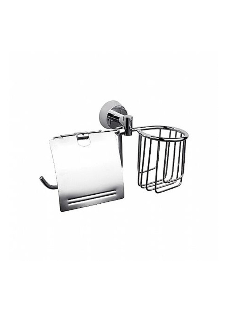 1603-1/F Держатель для бумаги и освежителя хром