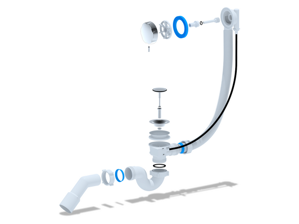 ЕМ311 Обвязка д/ванны АНИ Пласт 1 1/2*40 полуавтомат