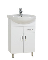 Подстолье SANTREK HOME "Венеция-55" (Белый) 1 ящик 2 двери под умывальник "Антик-55" 495х800х286