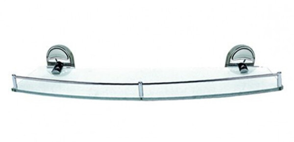  1920-1/L Полка 1-ая хром/стекло   РАСПРОДАЖА !!!