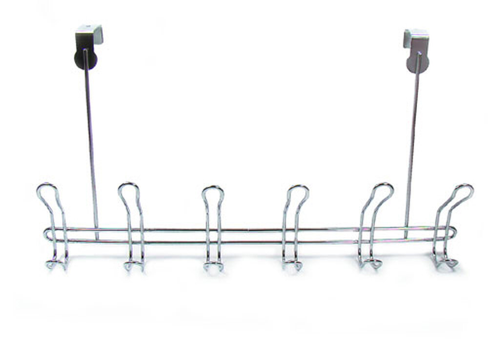 Вешалка с крючками 6 по 2 навесная прямая (XSQ-407)