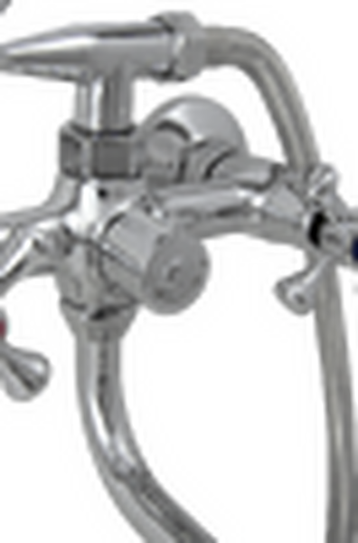 Смеситель Ванна Lemen 1/2 м/к Эрика (LD 22165) латунь