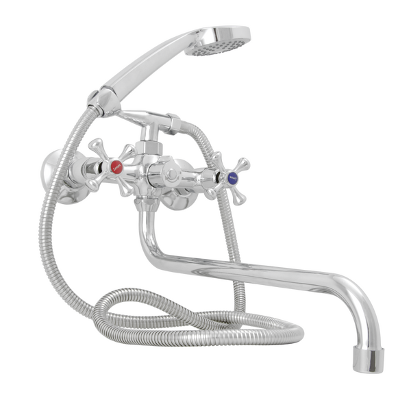 Смеситель Ванна Lemen 1/2 м/к Эрика (LD 22165) латунь