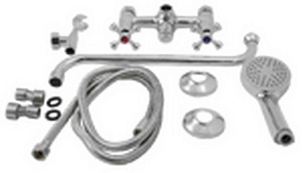 Смеситель Ванна Lemen 1/2 м/к Эрика (LD 22165) латунь