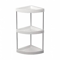 362-3/L Полка 3-я угловая 25х25 см пластик