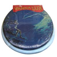 Сиденье д/унитаза мягкое с РИСУНКОМ (голубое/синее) 