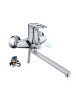 2268 Смеситель Ванна Frap шар. d-40 (латунь) дивертор