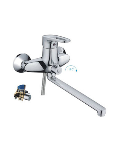 2268 Смеситель Ванна Frap шар. d-40 (латунь) дивертор