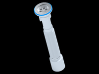 G205 Гофросифон АНИ Пласт 1 1/4*50, L345-755мм