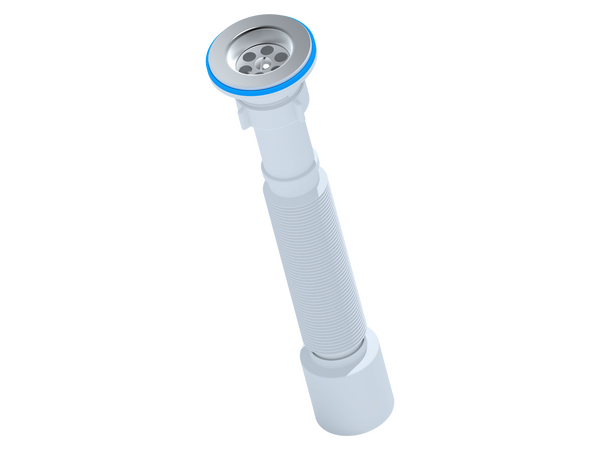 G205 Гофросифон АНИ Пласт 1 1/4*50, L345-755мм