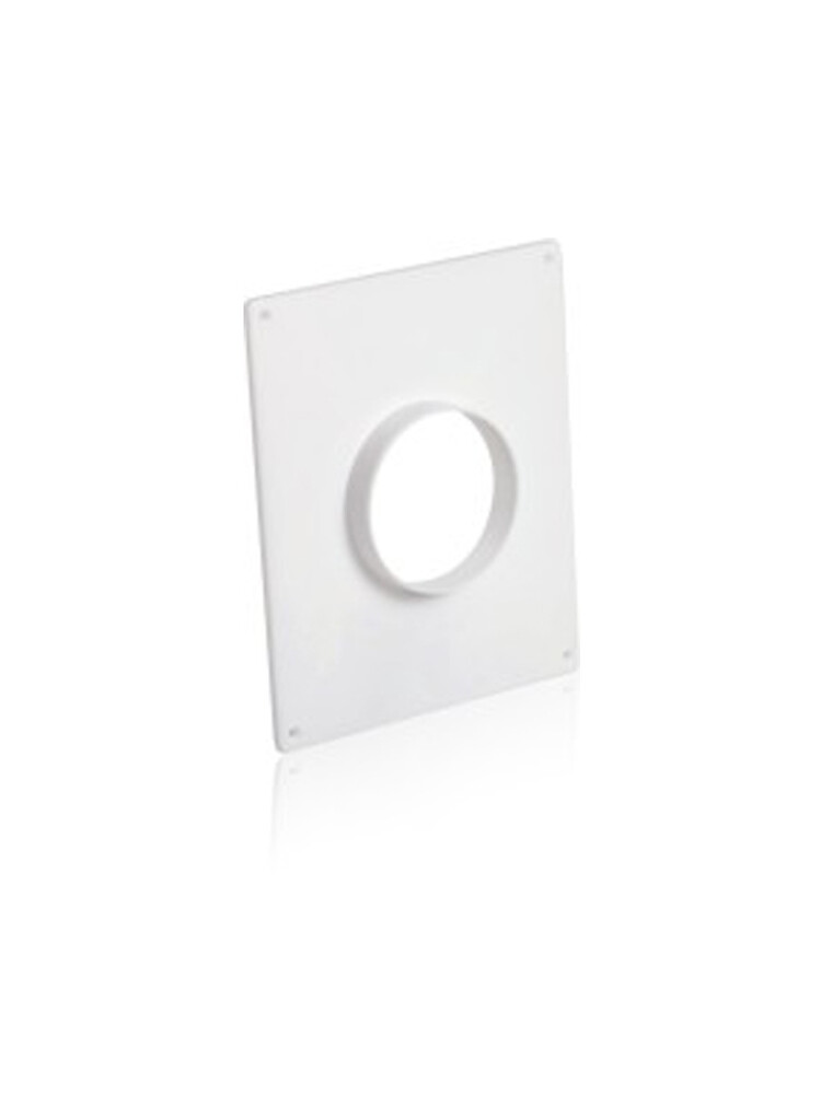 Площадка торцевая d=130 бел